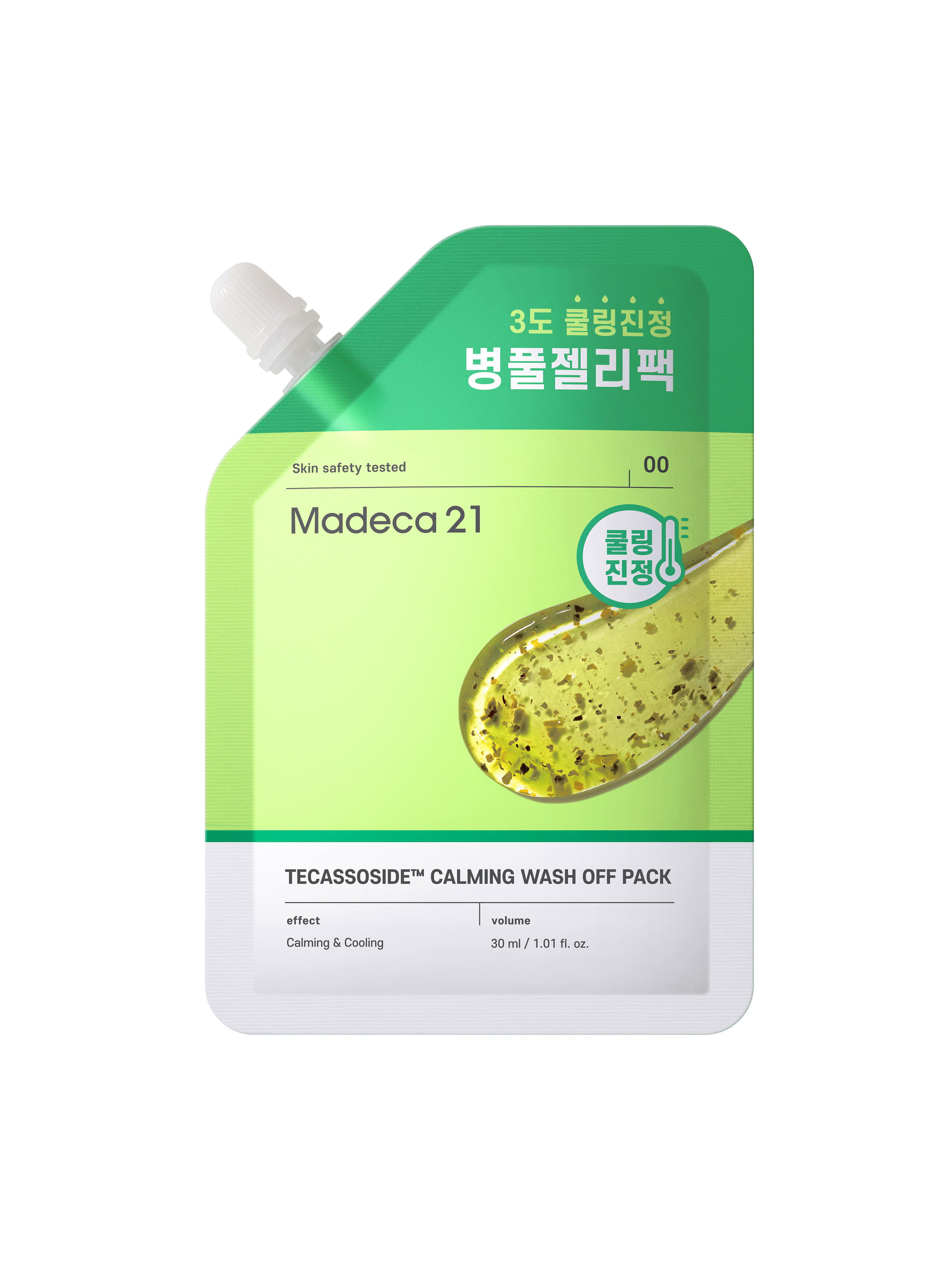 [Madeca21] Tecassoside Calming Wash Off Pack 30ml