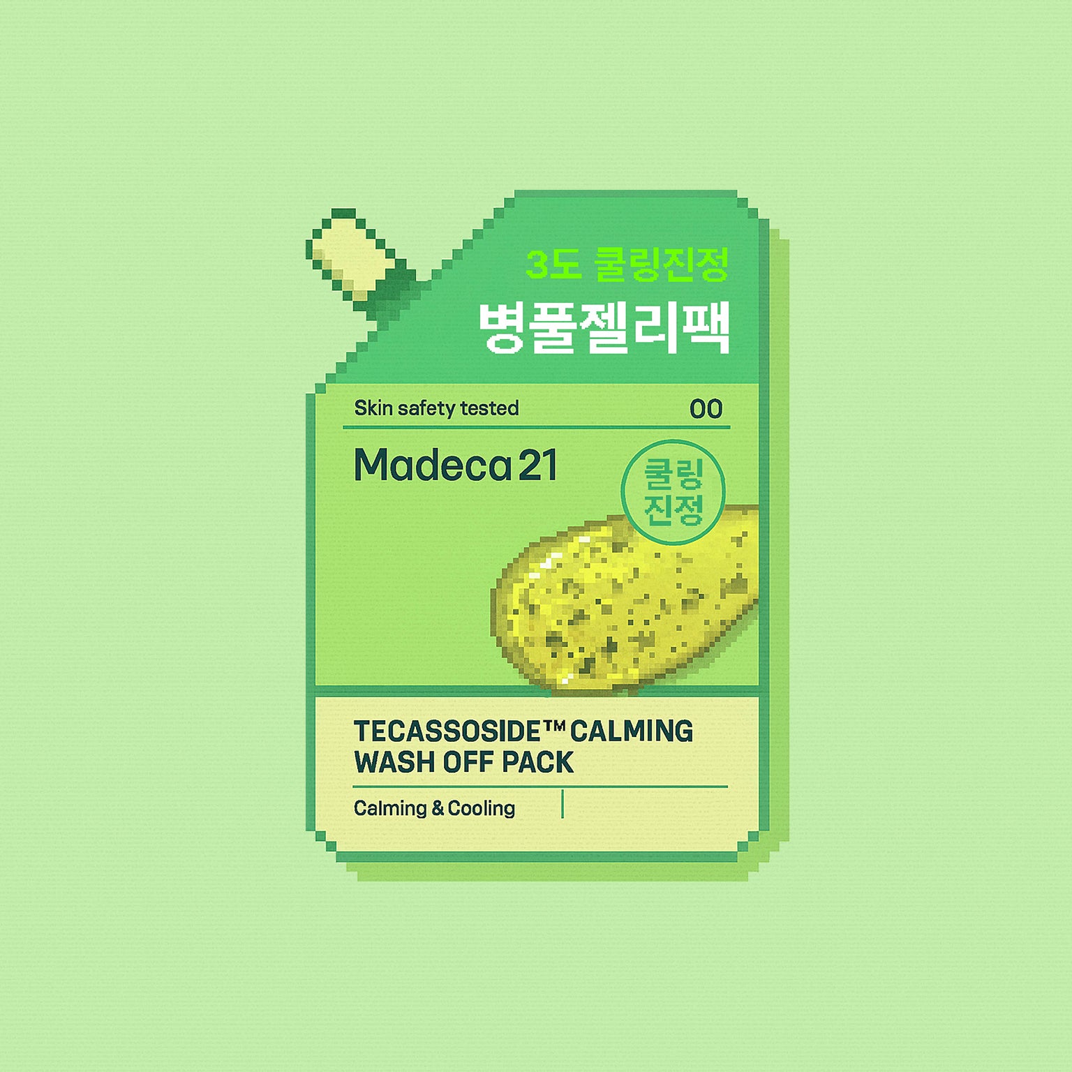 [Madeca21] Tecassoside Calming Wash Off Pack 30ml