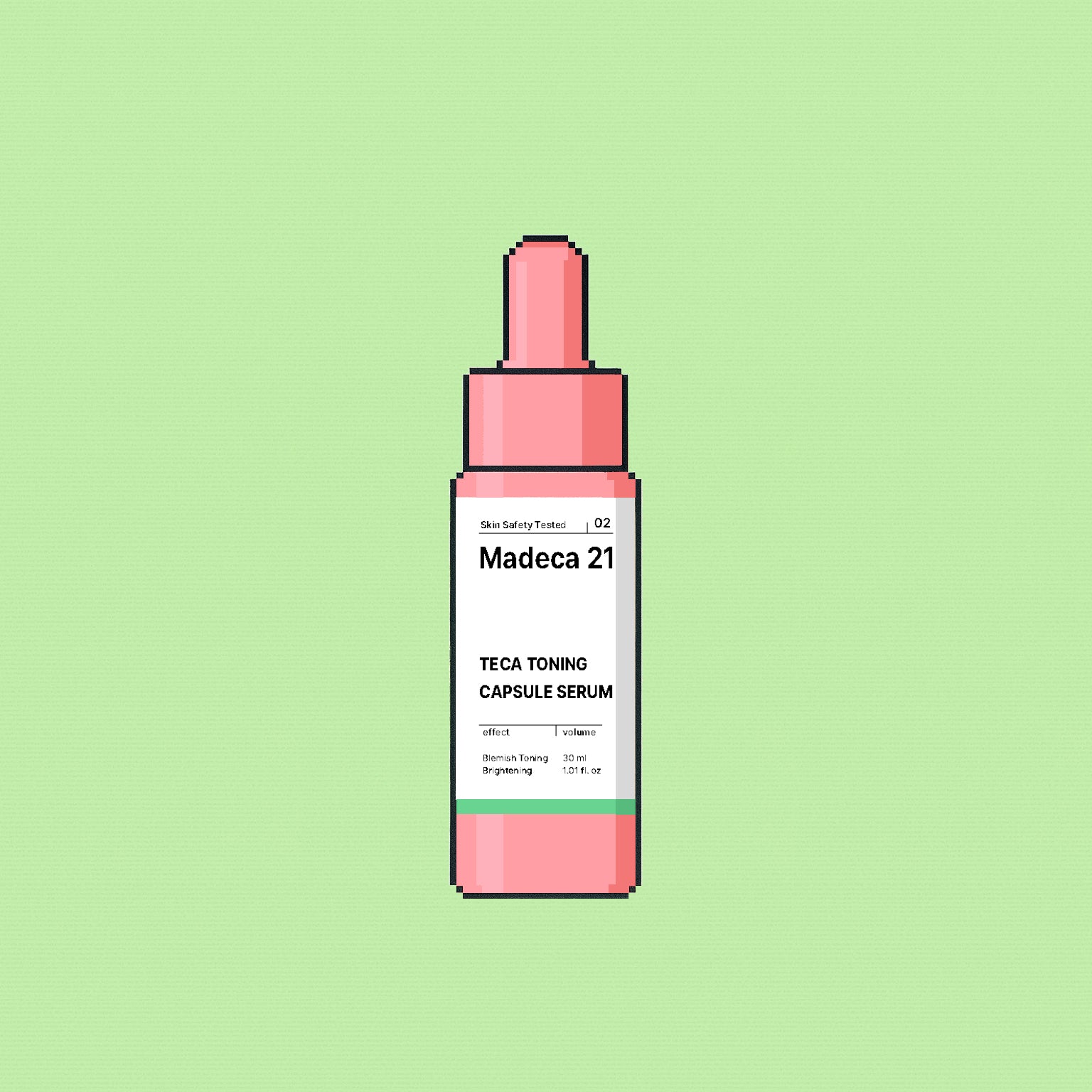[Madeca21] Teca Toning Capsule Serum 30ml
