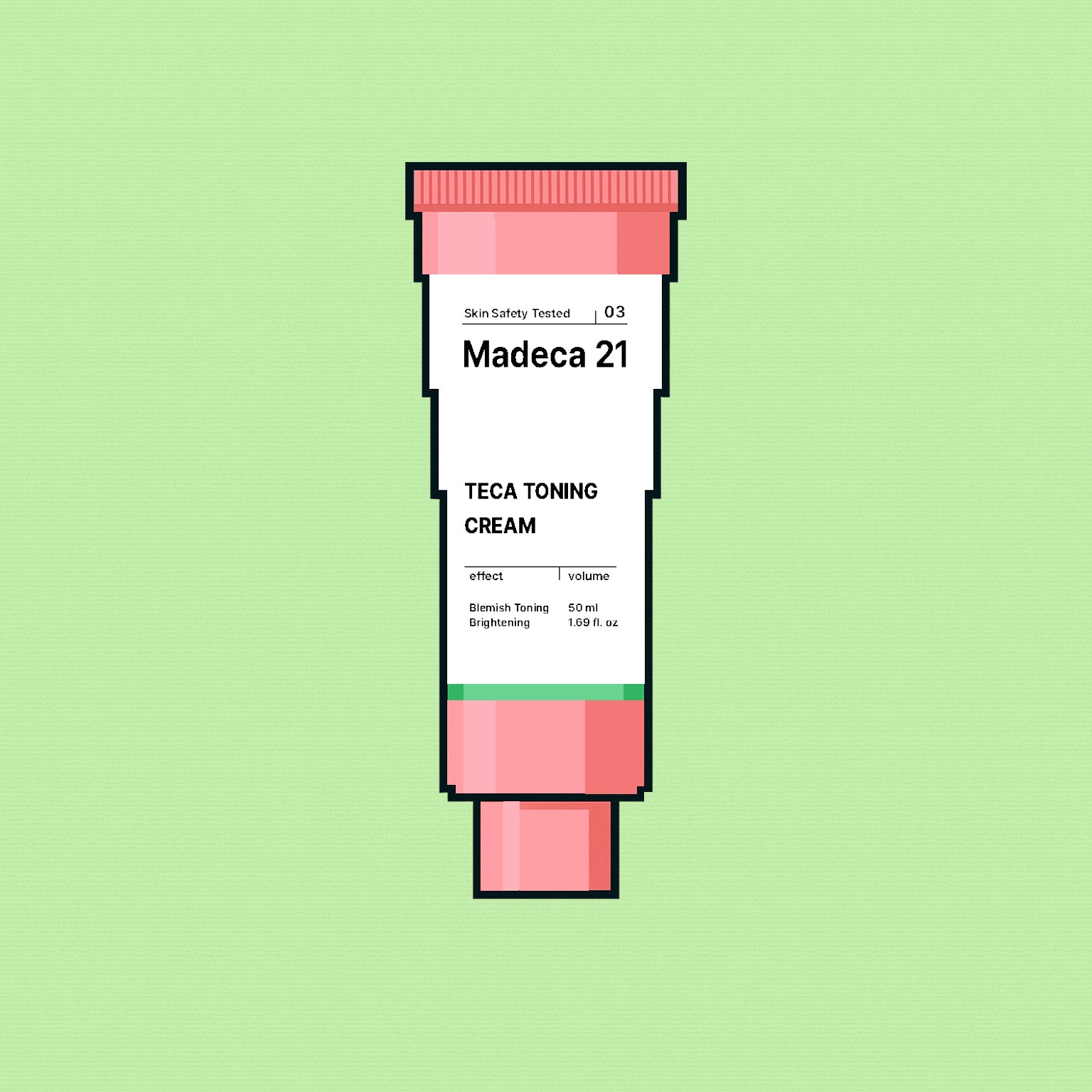 [Madeca21] Teca Toning Cream 50ml